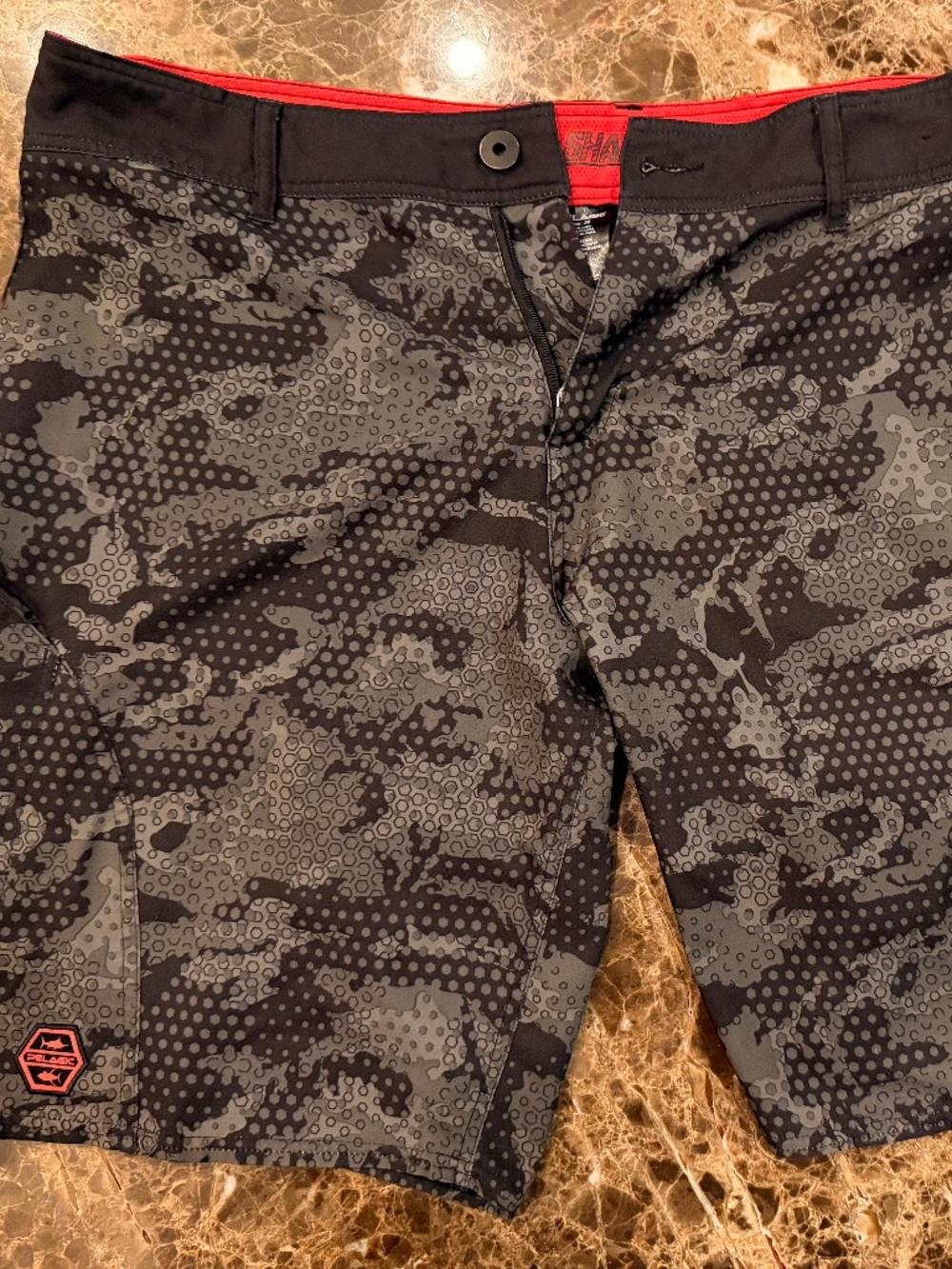 Pelagic Sharkskin Pro Board Shorts